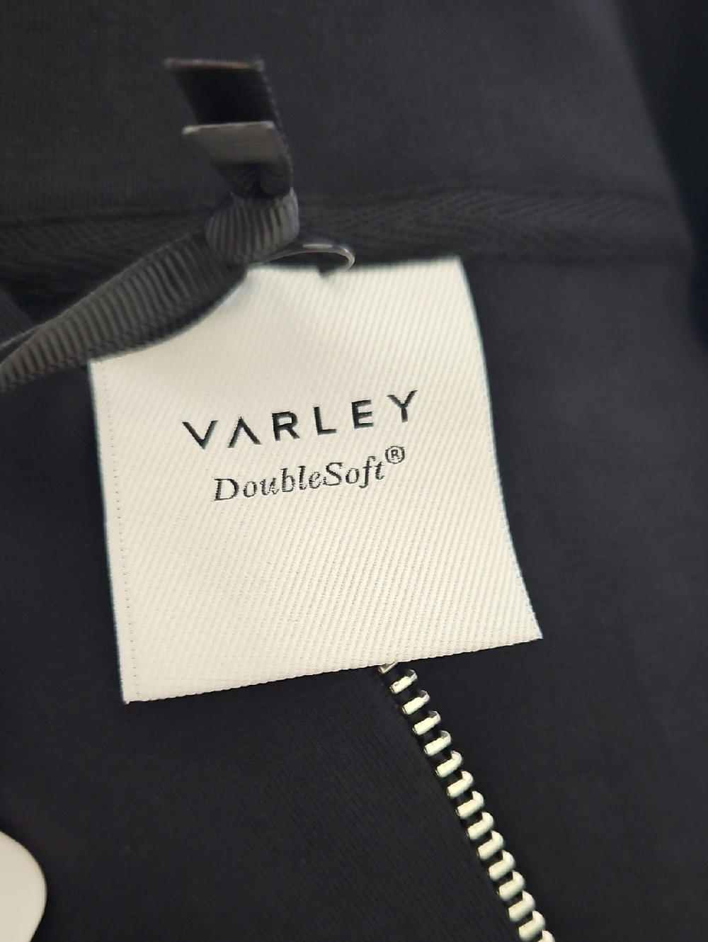 Varley Black Half-Zip Sweater & Wide Leg Pant Lounge Set - Picture 8 of 14